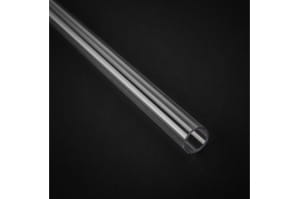 S12 Bitspower None Chamfer PETG Link Tube 12/10mm, Transparent 100cm