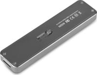 GHZ SilverStone SST-MS09C BIY externe SSD-Festplattengehäuse silber EOL