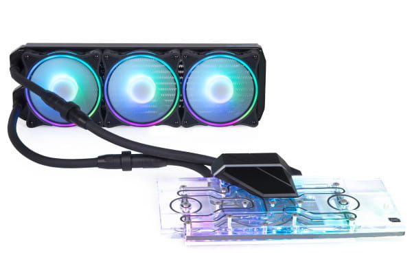KOI Alphacool Eiswolf 2 AIO - 360mm RTX 3080/3090 Ventus mit Backplate