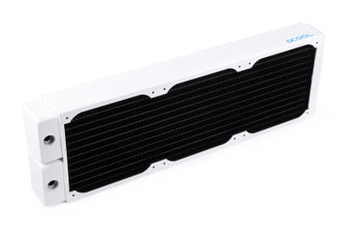 RAD Alphacool NexXxoS XT45 Full Copper 360mm Radiator V.2 - White Special Edition PHT EOL