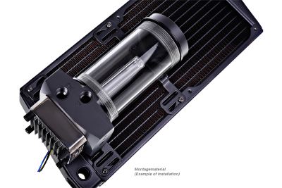 RAB Alphacool 120/140mm Halterung für Alphacool Eisbecher - 2 Stück