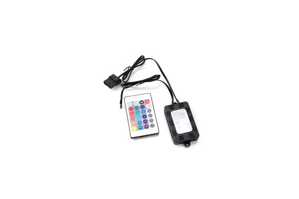 CON Bykski B-RGB-C8 LED RGB 12V Remote Controller - Black EOL