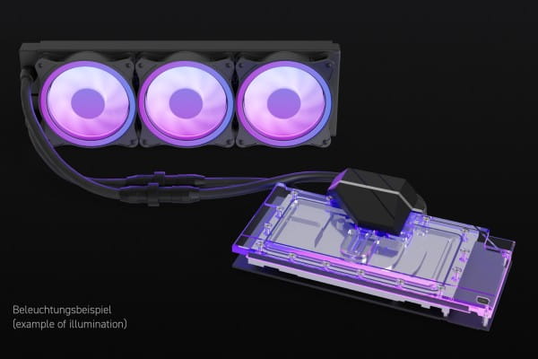 KOI Alphacool Eiswolf 2 AIO - 360mm RTX 3090TI Suprim X mit Backplate EOL
