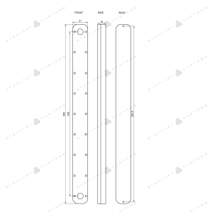 AGB Stealkey CubeTube 360mm - Acryl Würfelrohr