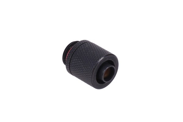 ANS 11/8mm (8x1,5mm) Anschraubtülle G1/4 - gerändelt - black matt