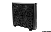 RAB Watercool MO-RA IV 600 Fan Grill - black