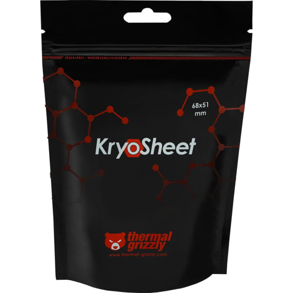 WÄM Thermal Grizzly Kryosheet 68 x 51 mm, Wärmeleitpad