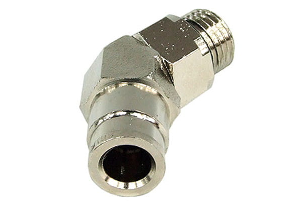 ANP 8mm G1/4 Steckanschluss 45° drehbar- komplett vernickelt EOL