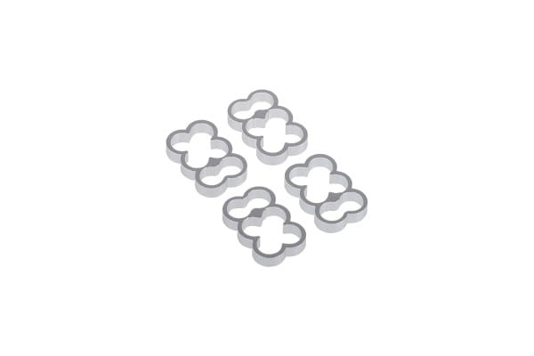 KAB Alphacool Eiskamm Alu X6 - 4mm silver - 4 Stück PHT EOL