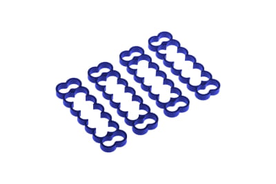 KAB Alphacool Eiskamm Alu X14 - 4mm blue - 4 Stück PHT EOL