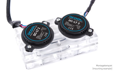 PUM Alphacool DC-LT 2 - 2600rpm Ceramic - 12V DC - (3 Phasen Sinus PCB)