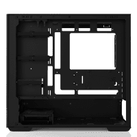 GHE Zalman P30 Air micro-ATX Gehäuse Tempered Glass side mesh front - Schwarz