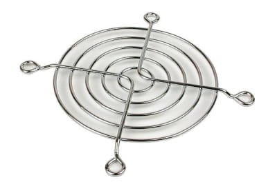 LZ Lüftergitter für Axiallüfter für 80mm chrom LZ Lüftergitter für Axiallüfter für 80mm chrom