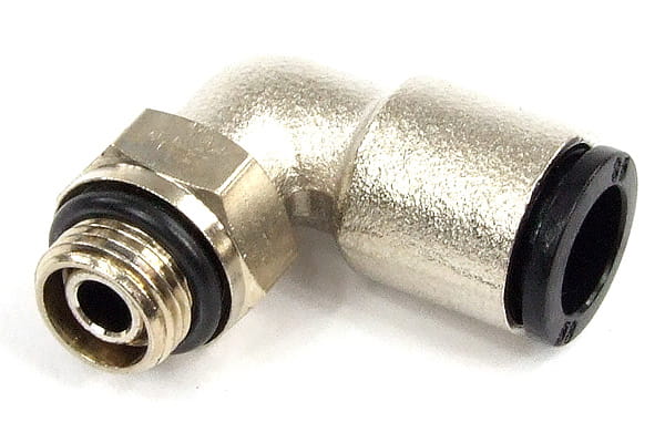 ANP 8mm G1/8 plug connection 90° rotatable nickel-plated EOL | Push ...