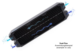 RAD Alphacool NexXxoS UT60 Full Copper Dual-Flow 360mm Radiator