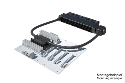 SVK Alphacool ES 1U - 6 x 40 / XPX Pro 1U / Eisstation 40 DC-LT 3600rpm