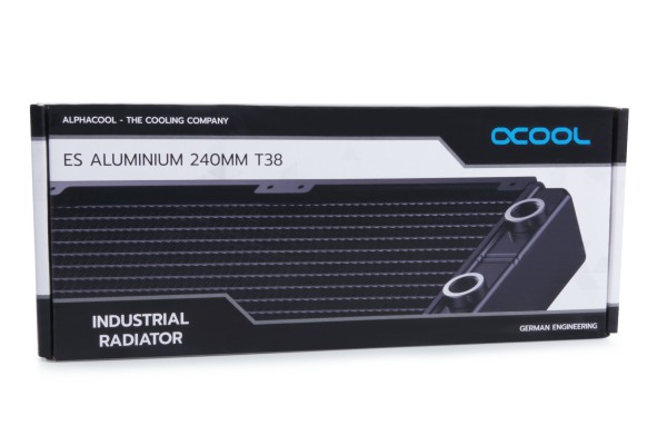 RAD Alphacool ES Aluminium 240 mm T38 - (For Industry only) EOL