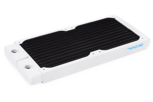 RAD Alphacool NexXxoS ST30 Full Copper 240mm Radiator V.2 - White Special Edition HPT EOL