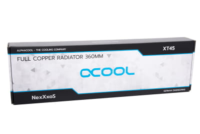 RAD Alphacool NexXxoS XT45 Full Copper 360mm Radiator V.2 - White Special Edition PHT EOL