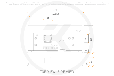 EK Water Blocks EK-Quantum Reflection² PC-O11D EVO XL D5 PWM D-RGB - Acryl