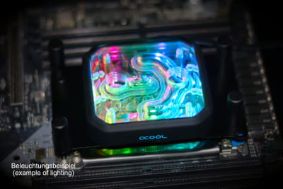 WACZ Alphacool Aurora XPX Digital RGB Frame - Black