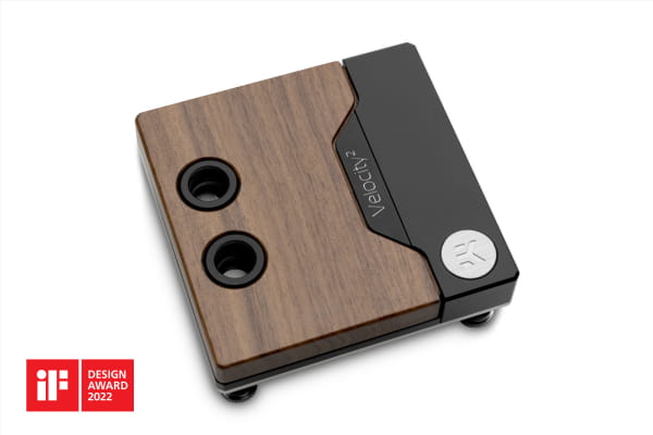 WAC EK Water Blocks EK-Quantum Velocity2 - 1700/1851 Lignum Edition - Walnut