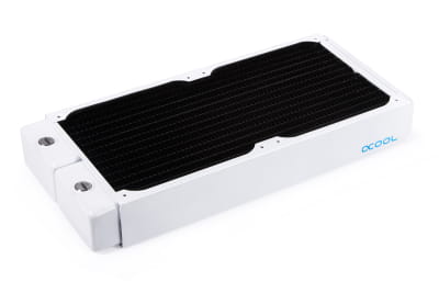 RAD Alphacool NexXxoS XT45 Full Copper 280mm Radiator V.2 - White Special Edition PHT EOL