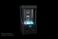 PUM Alphacool Eisbecher Aurora D5 Acetal/Glas - 150mm inkl. Alphacool VPP Apex D5