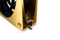 L12 Alphacool Apex Stealth Metall Power Lüfter 3000rpm Gold (120x120x25mm)
