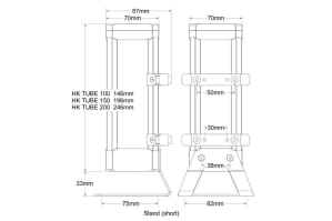 AGB Watercool HEATKILLER® Tube 150 D5