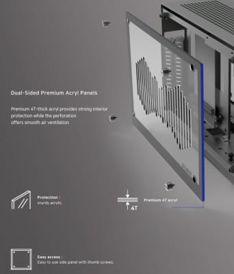 GHE Zalman M2 Mini - Silber