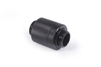 ANF B-Ware Alphacool ES D-Plug 20mm G1/4 AG auf G1/4 AG - Deep Black