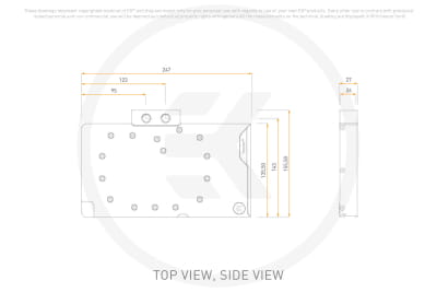 WAK B-Ware EK Water Blocks EK-Quantum Vector³ TUF RTX 5090 - Plexi
