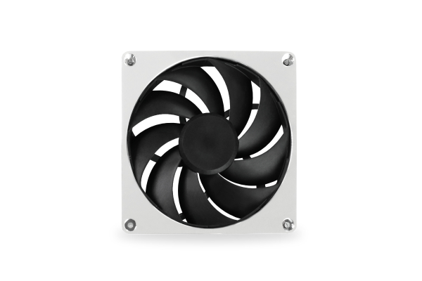 L14 Alphacool Apex Stealth Metall Lüfter 2500rpm Chrome (140x140x25mm)