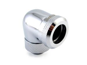 ANS XSPC G1/4 auf 14mm HardTube Anschraubtülle 90° drehbar V2 - chrom