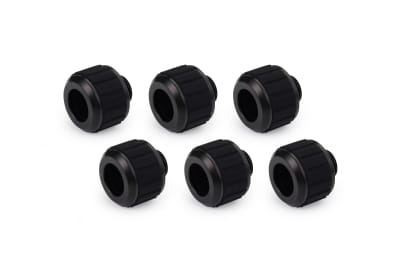 Alphacool Apex Grip HardTube fitting 13mm G1/4 black Set 6 pcs