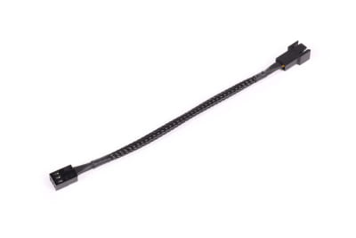 LK Alphacool Lüfterkabel 3-Pin auf 3-Pin Verlängerung 15cm LK Alphacool Lüfterkabel 3-Pin auf 3-Pin Verlängerung 15cm