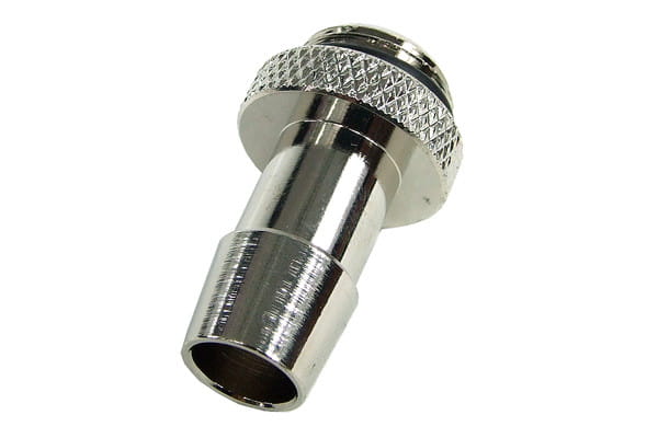 ANT 10mm (3/8") Schlauchanschluss G1/4 mit O-Ring (High-Flow) - Short - silver