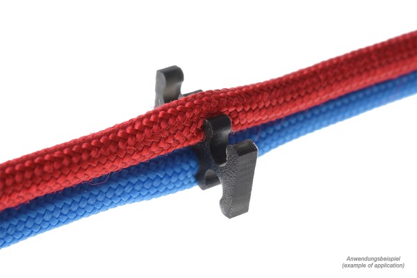 KAB Alphacool Eiskamm X6 - 3mm black - 4 Stück PHT EOL