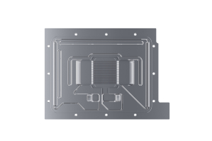 WAK B-Ware Alphacool Eisblock Aurora Acryl RTX 4080 Strix mit Backplate