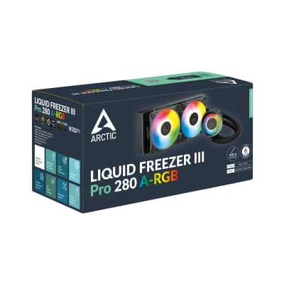 KOI Arctic Liquid Freezer III Pro 280 A-RGB (Black)