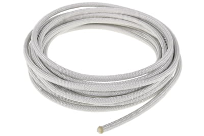MKA Alphacool AlphaCord Sleeve 4mm - 3,3m (10ft) - Silver Grey (Paracord 550 Typ 3) 330cm EOL