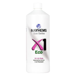 WAZ Mayhems Pre-Mix X1 UV Pink 1000ml EOL