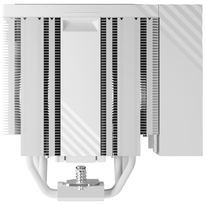 TRYX TURRIS 620 CPU-Luftkühler, Dual-Tower, mit 5-Zoll-Display - 120mm, weiß