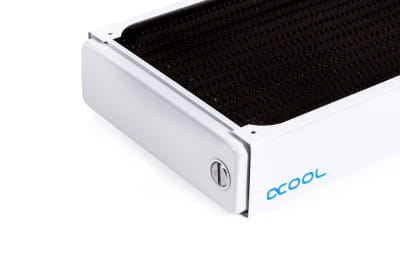 RAD Alphacool NexXxoS XT45 Full Copper 280mm Radiator V.2 - White Special Edition PHT EOL