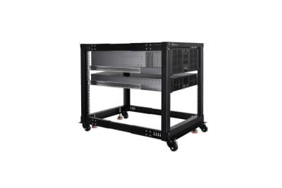 GHE Alphacool ES 19" Open Frame Serverrack 12HE Verstellbare Tiefe