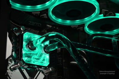 WACZ Alphacool Aurora XPX RGB Frame - Chrome