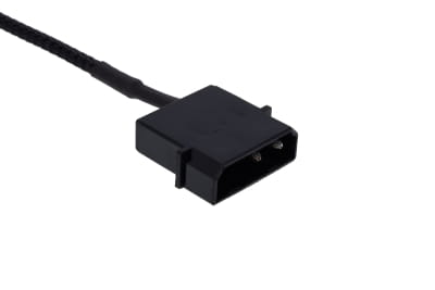 LK Phobya Y-Kabel für PWM Splitter 4Pin PWM auf 4Pin PWM & 4Pin Molex - Schwarz 50cm EOL