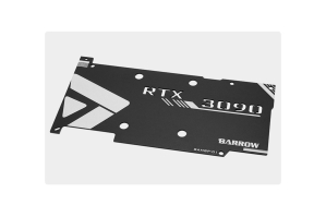 WAGZ Barrow Backplate for GALAX/GAINWARD 3090 full coverage GPU Water Block - Black EOL