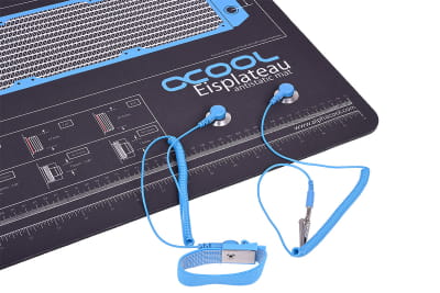 ZSO Alphacool Eisplateau Anti-Statik Arbeits- und Montagematte 120x60cm